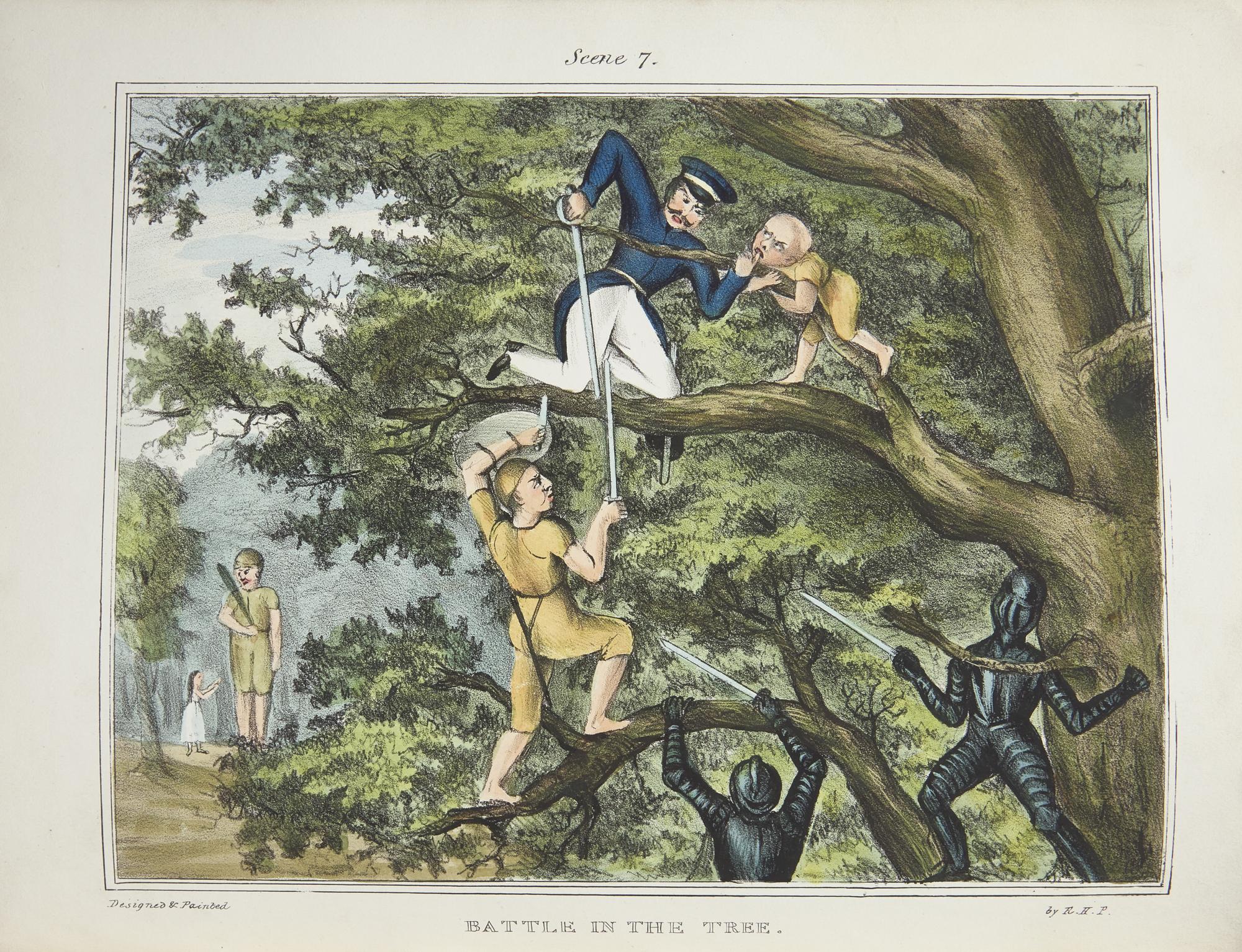 [Color-Plate Books] P(eel)., R.H. The Extraordinary Ascent of the Enchanted Mountain, One of the Hymalaya range, in India...