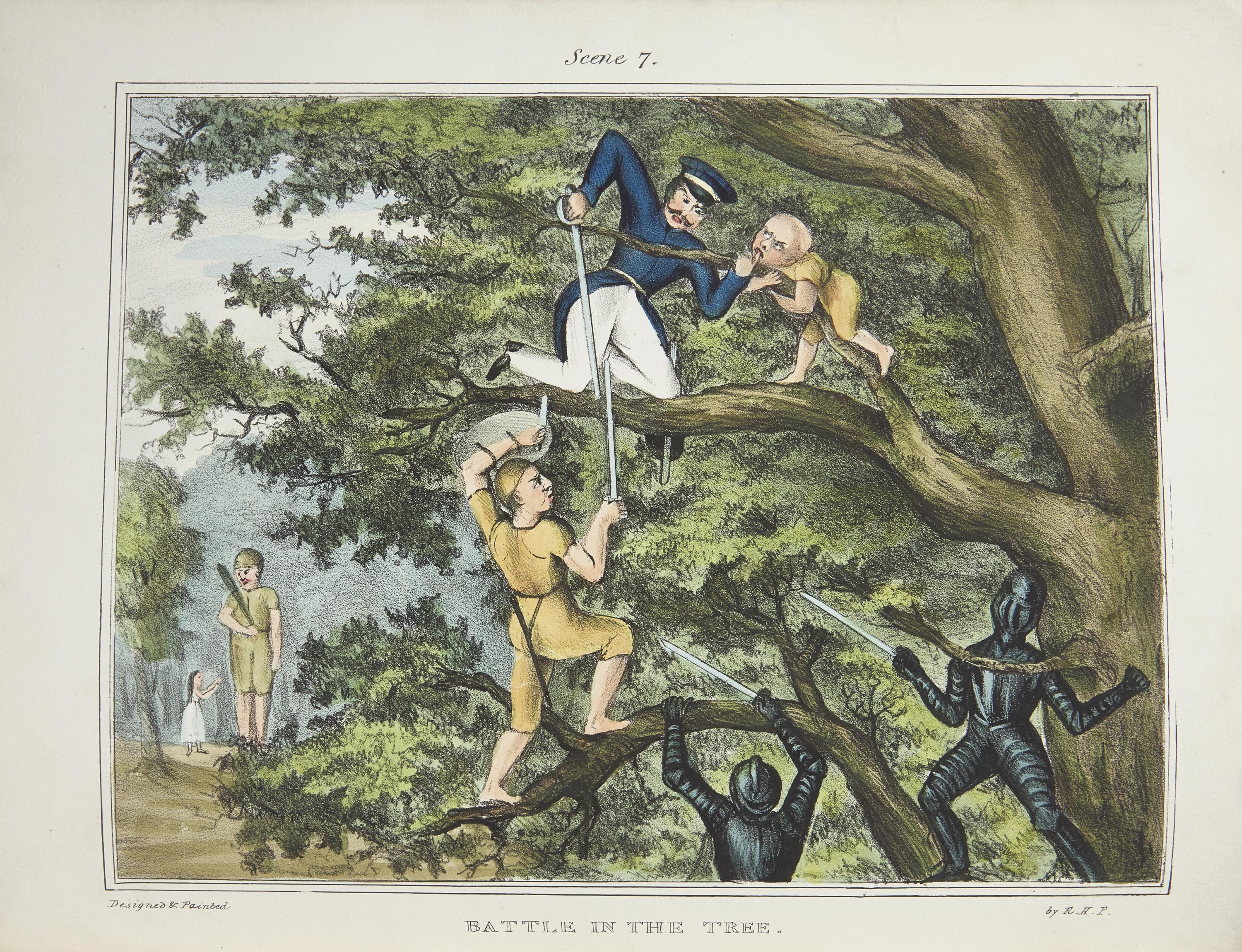[Color-Plate Books] P(eel)., R.H. The Extraordinary Ascent of the Enchanted Mountain, One of the Hymalaya range, in India...
