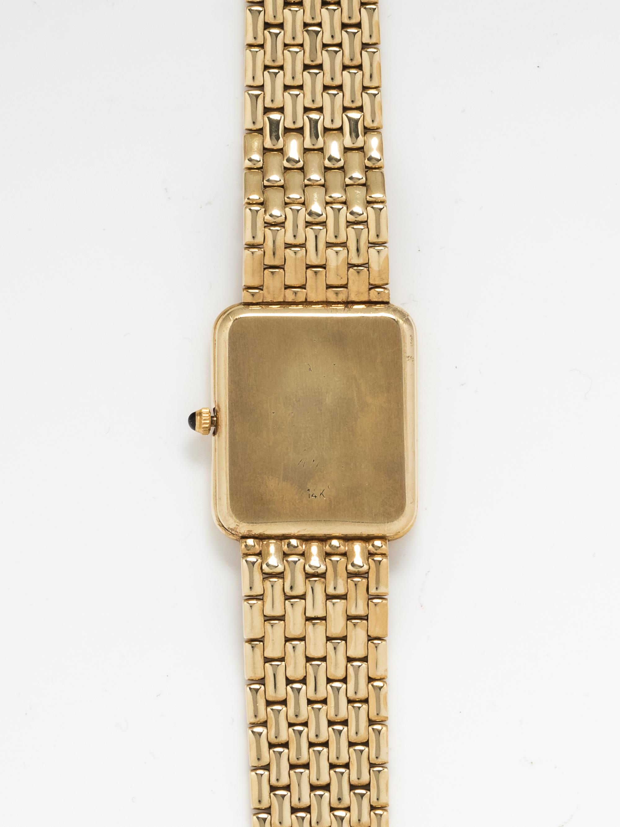 TIFFANY & CO., 14K YELLOW GOLD WRISTWATCH