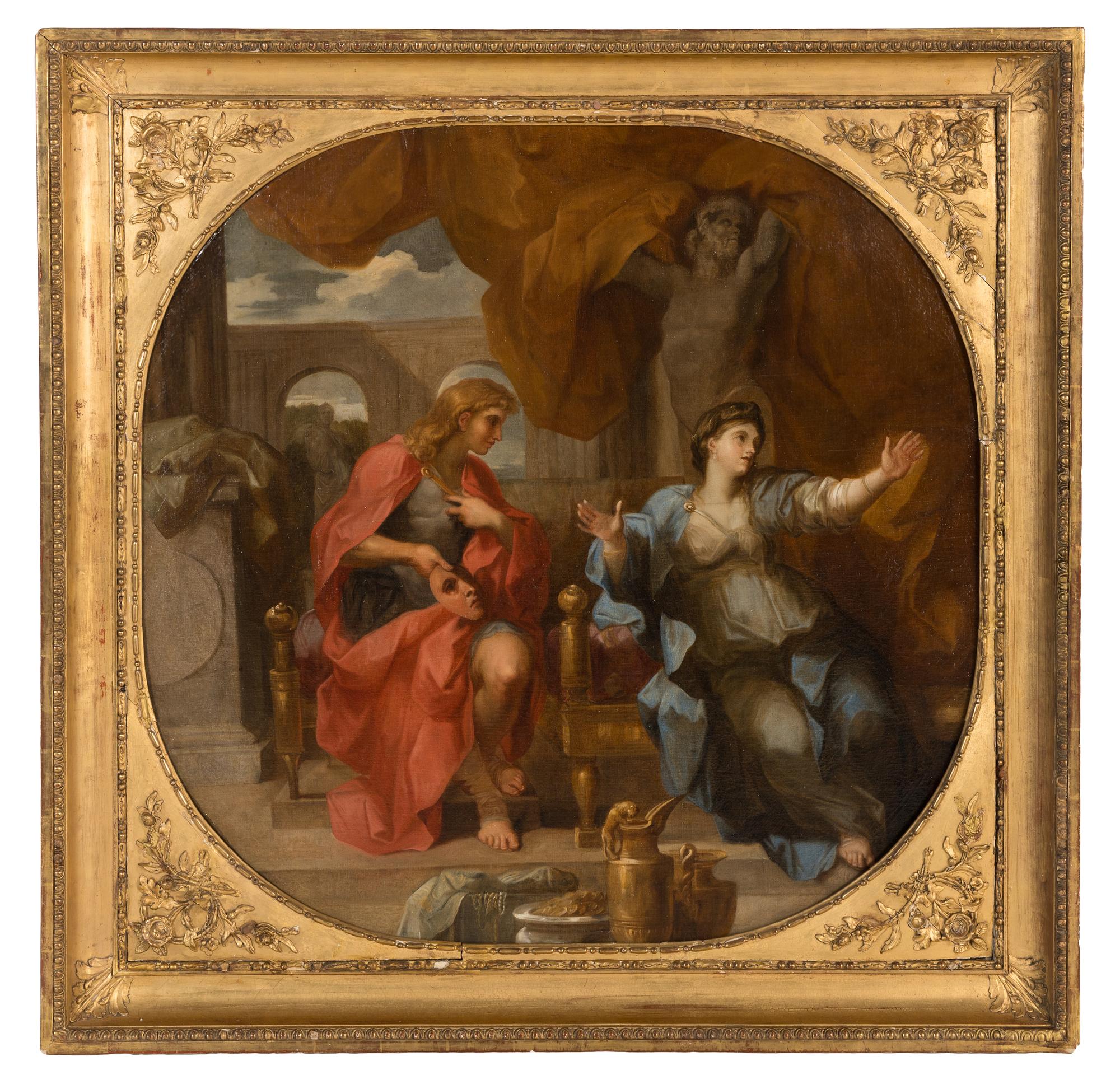 Apollon et Thalie, Muse de la Comédie