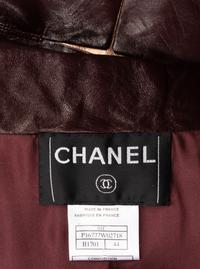 Chanel Lambskin Leather Jacket, Cruise 2001