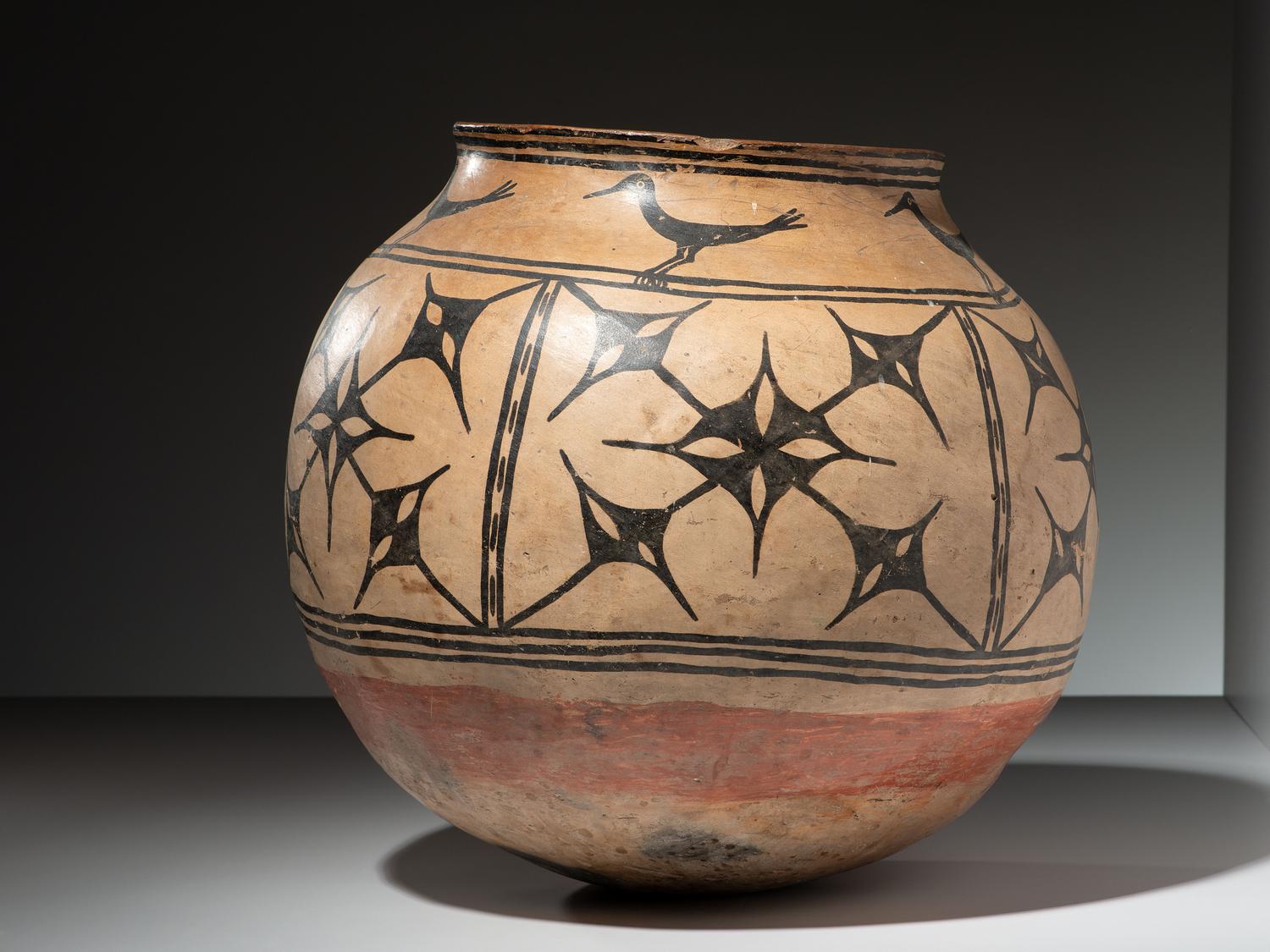 Cochiti Pictorial Storage Olla