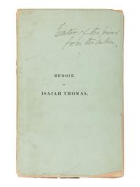 [AMERICAN PRINTING] -- [THOMAS, Isaiah (1749-1831)] -- REVERE, Paul (1734-1818), engraver. Bookplate of Isaiah Thomas, engraved by Paul Revere. Boston, ca 1798.