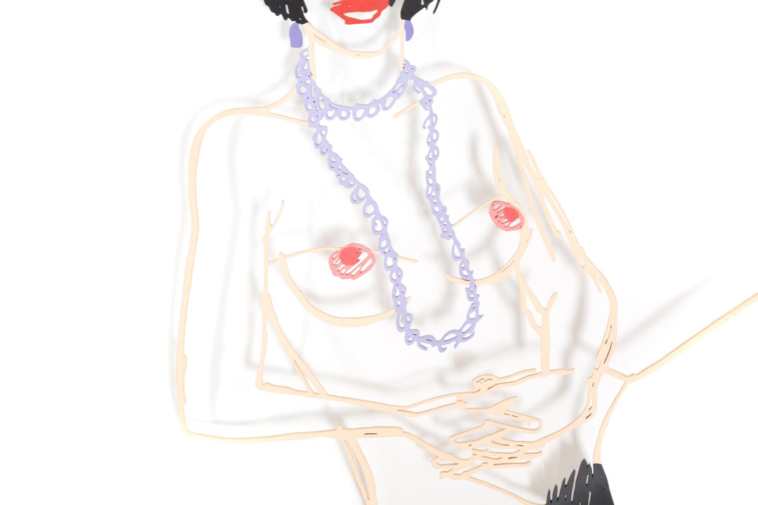 Monica with Necklace, Hands Folded , 1985-1990
