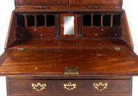 A George III Mahogany Bureau Cabinet