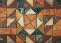 An Italian Marble Mosaic Plaque