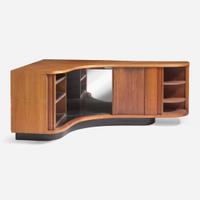 Vladimir Kagan (American, 1927-2016) Custom Corner Cabinet, Kagan-Dreyfuss, Inc., USA, circa 1952
