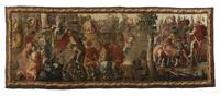 An Impressive Aubusson Tapestry Depicting The Triumph of Alexander the Great After Charles Le Brun — CIRCA 1700
