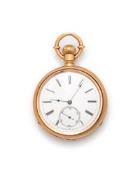 18K YELLOW GOLD POCKET WATCH