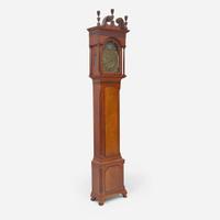 A Chippendale carved mahogany tall case clock Dial signed by Jacob Godshalk (c. 1735-1781), Philadelphia, PA, circa 1765
