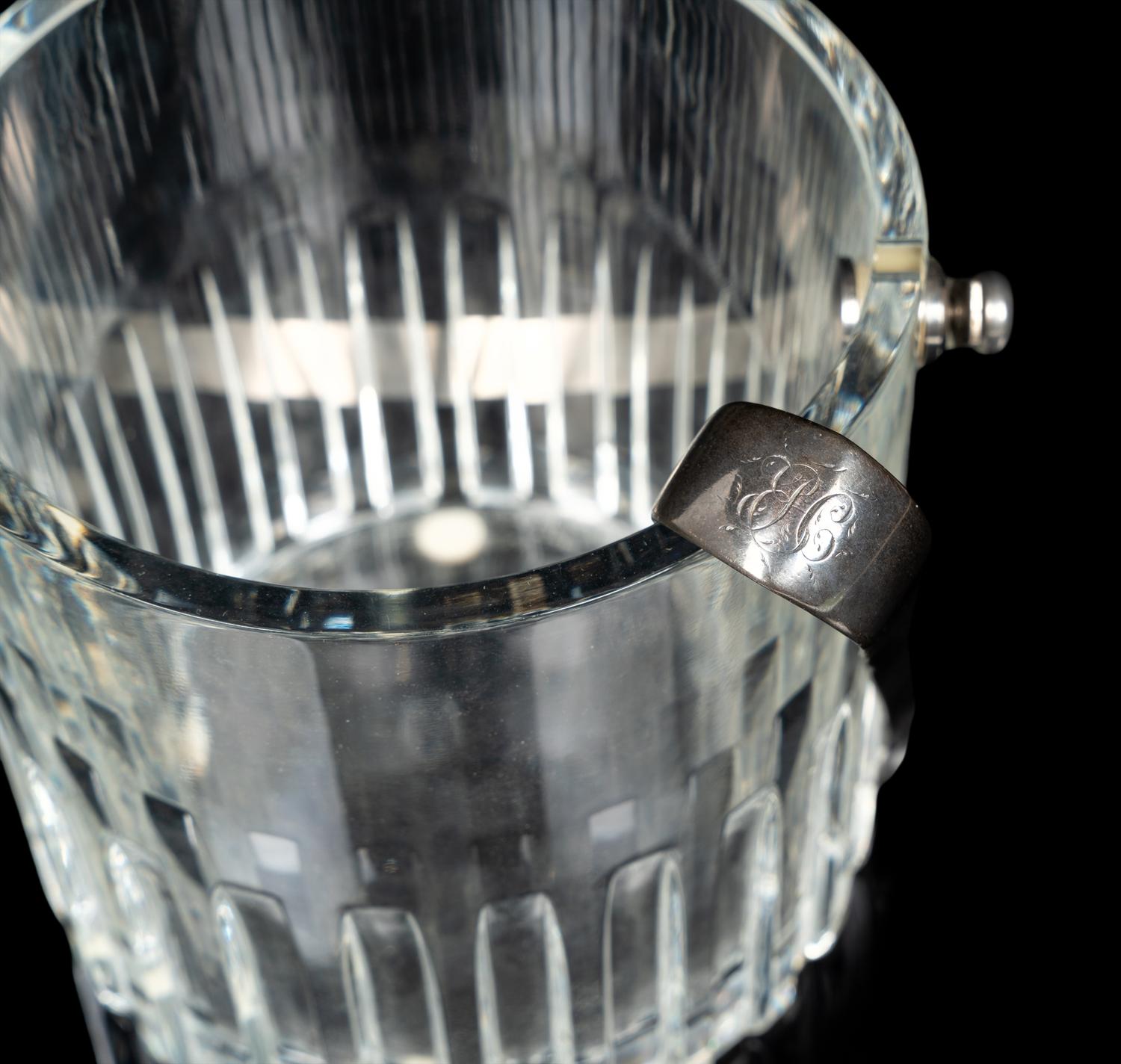 A Baccarat Rotary Ice Bucket