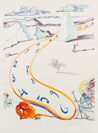 Salvador Dali, (Spanish, 1904-1989), Imaginations and Objects of the Future (suite of 10 with box and text), 1975