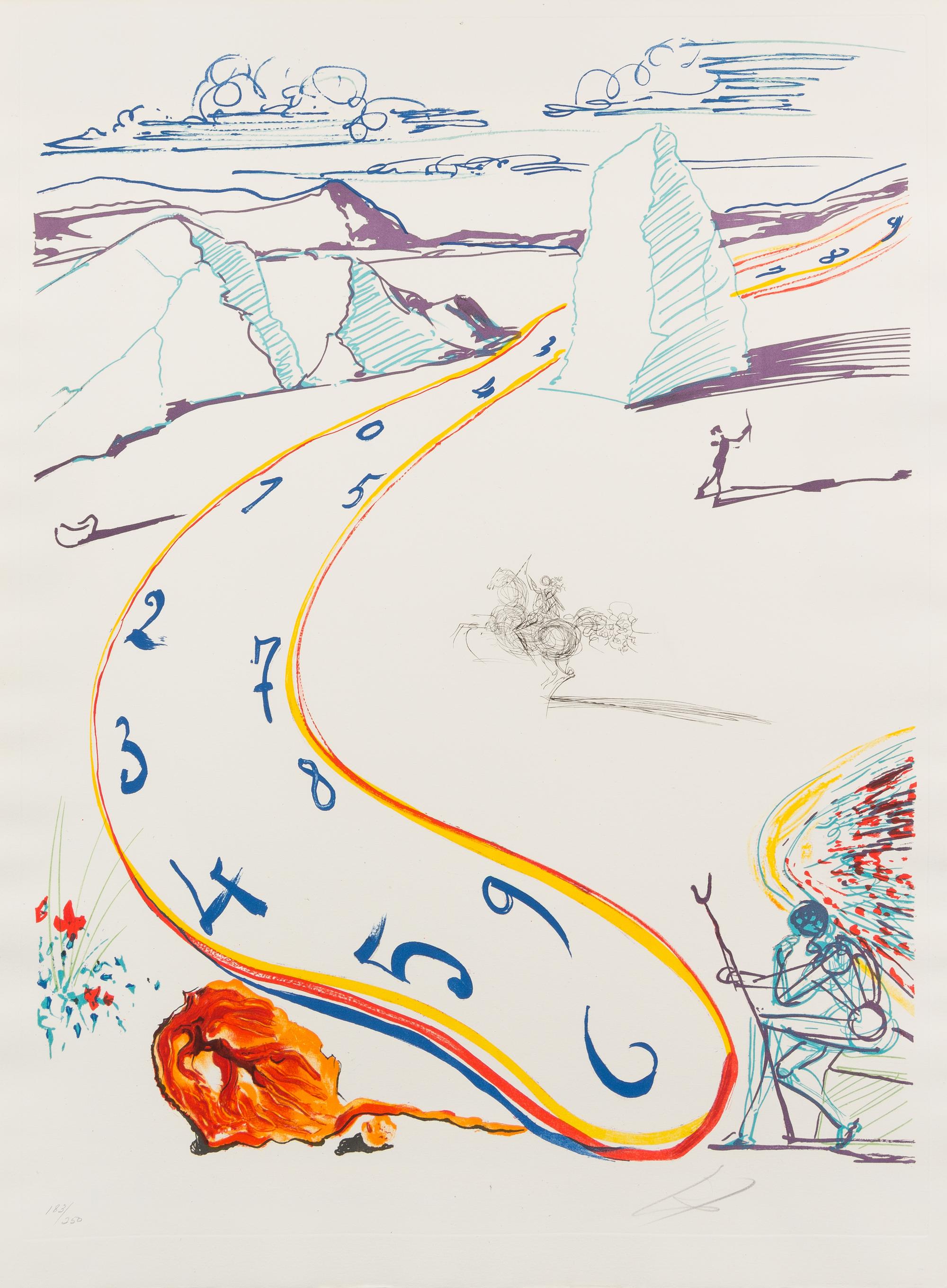 Salvador Dali, (Spanish, 1904-1989), Imaginations and Objects of the Future (suite of 10 with box and text), 1975