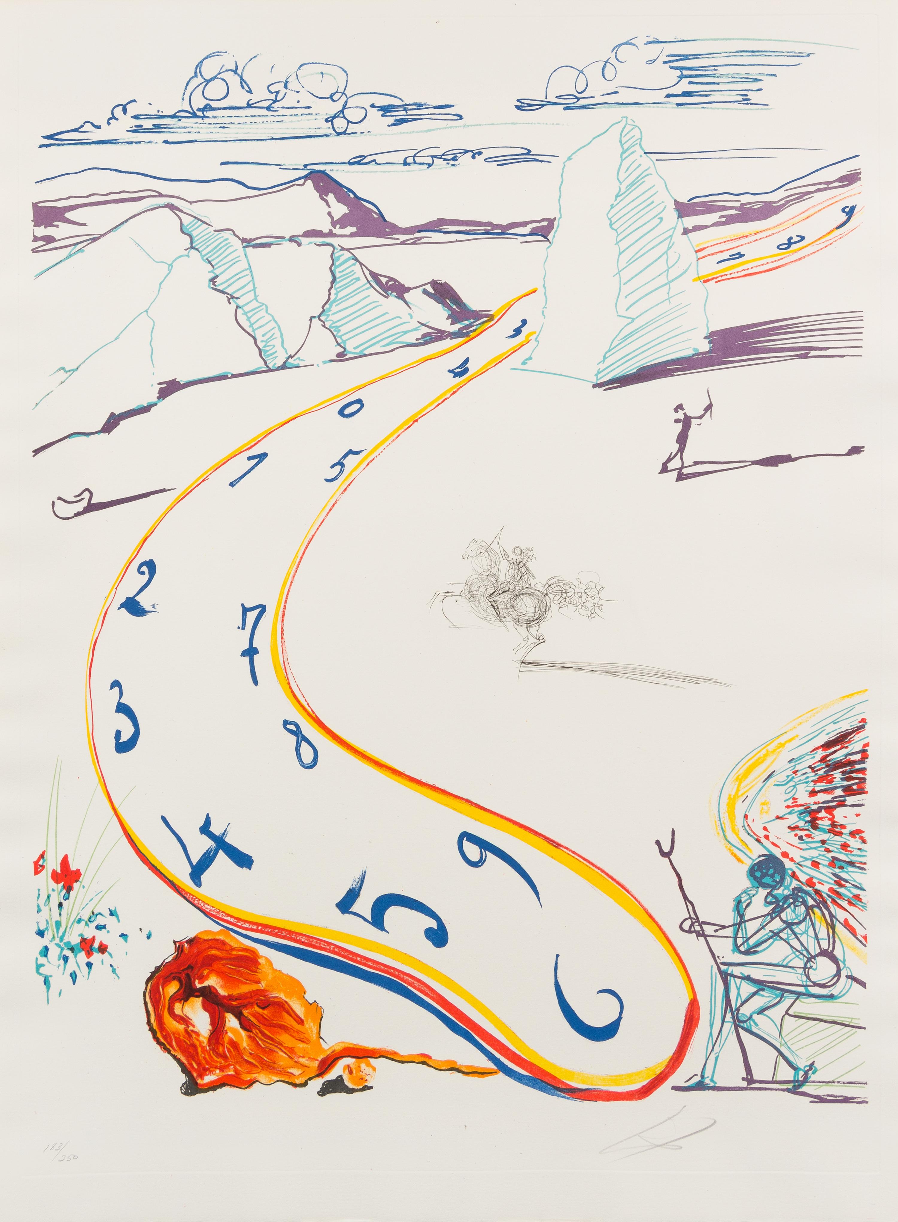 Salvador Dali, (Spanish, 1904-1989), Imaginations and Objects of the Future (suite of 10 with box and text), 1975