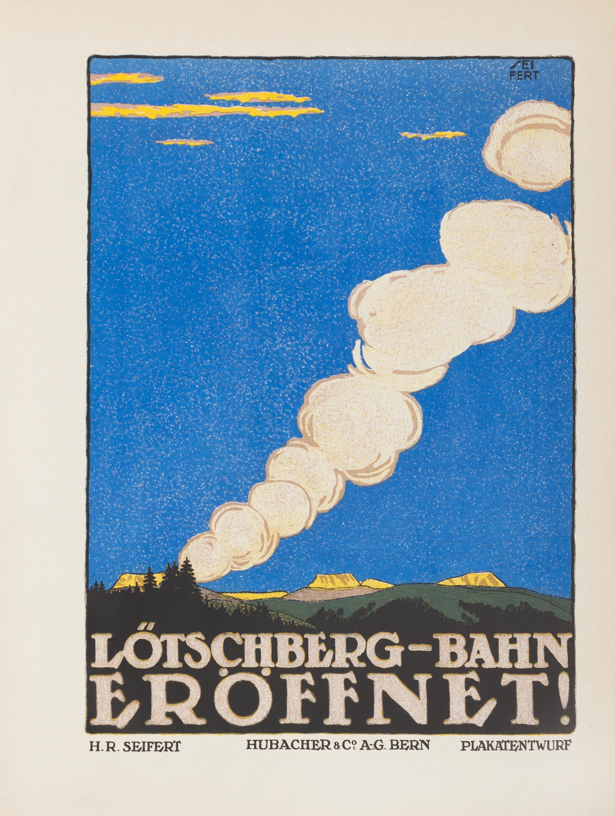 Das Plakat: Mitteilungen des Vereins der Plakatfreunde. Berlin: Verlag Das Plakat (and other imprints), 1912-1921.
