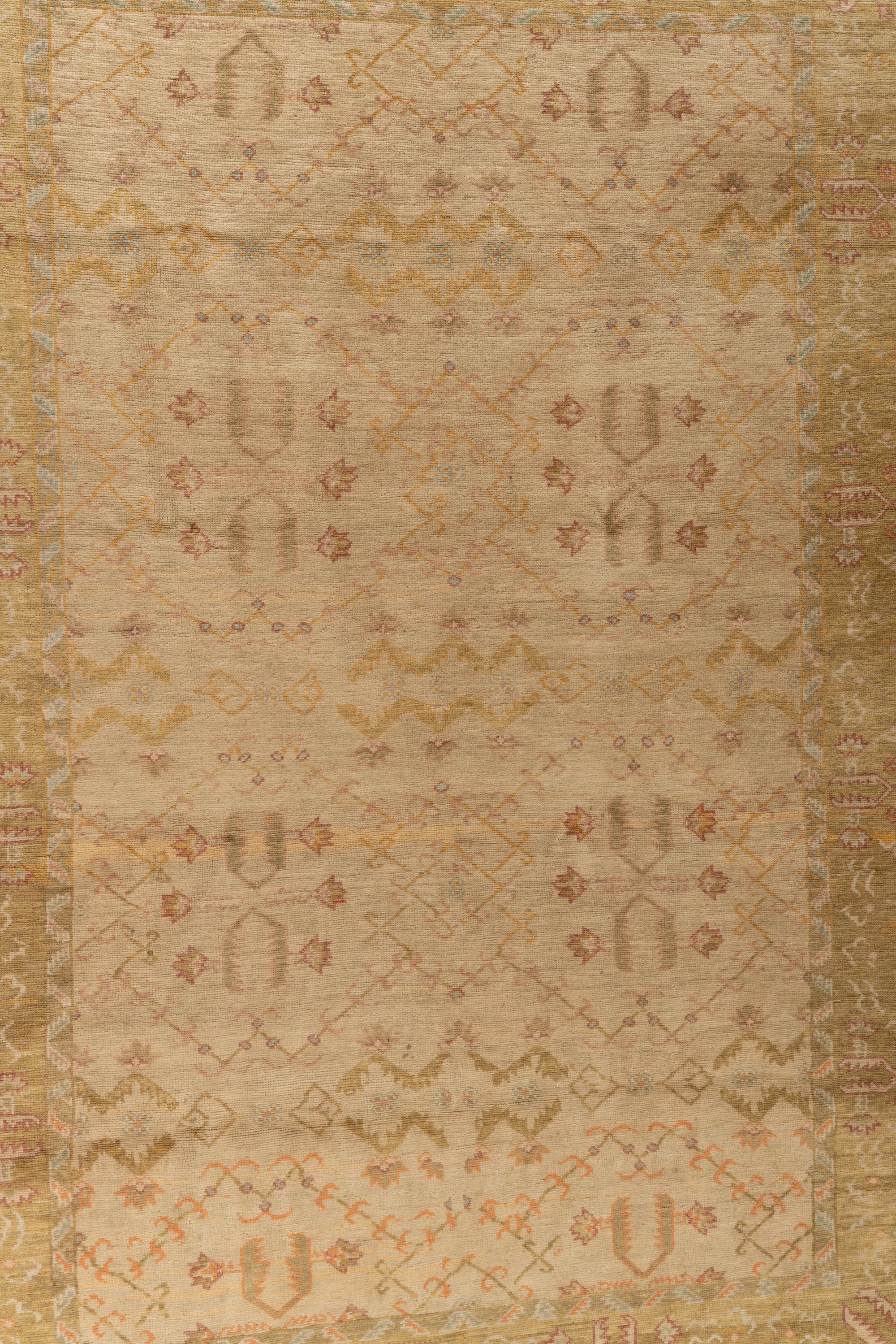 An Oushak Wool Rug