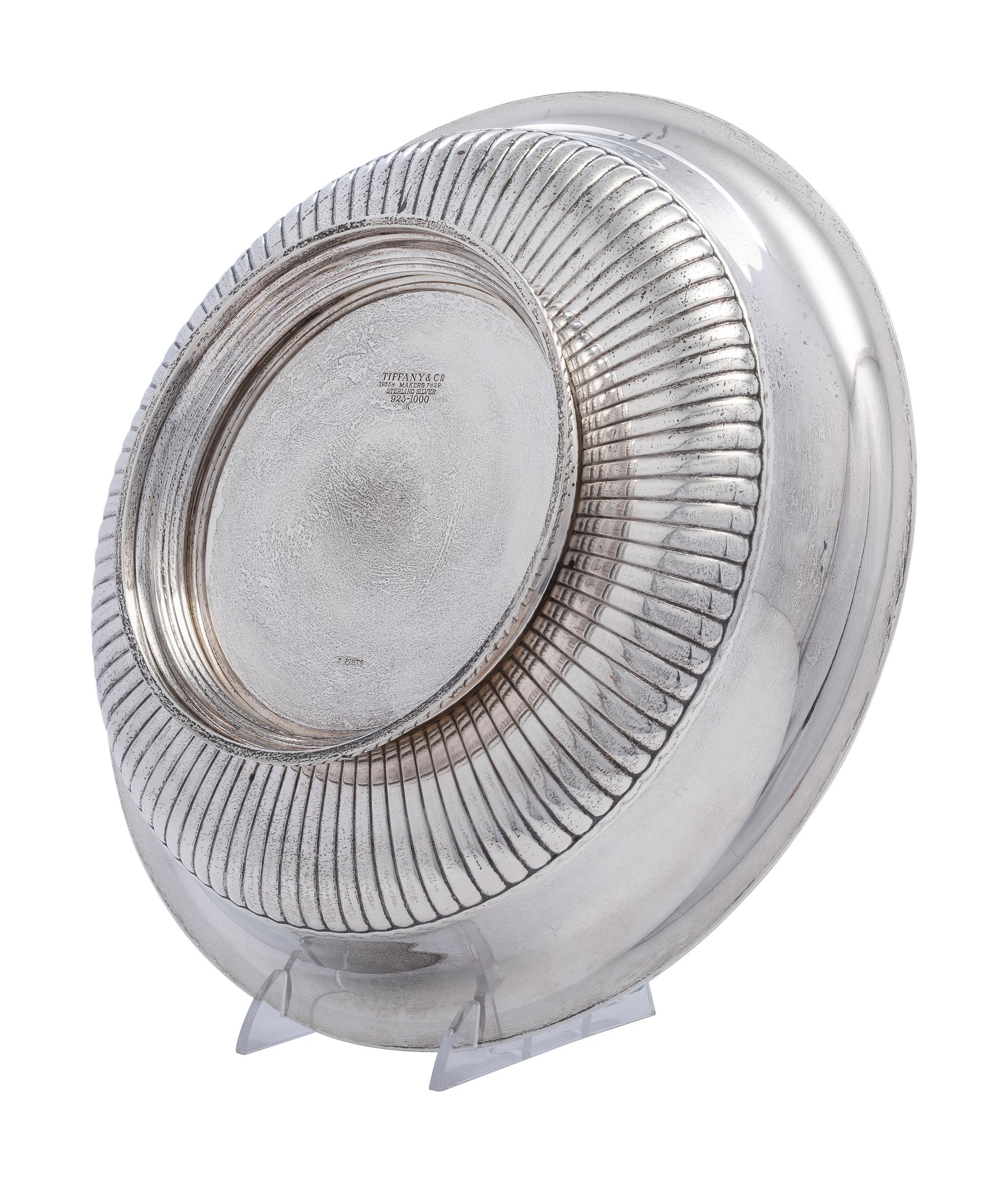 An American Silver Serving Bowl