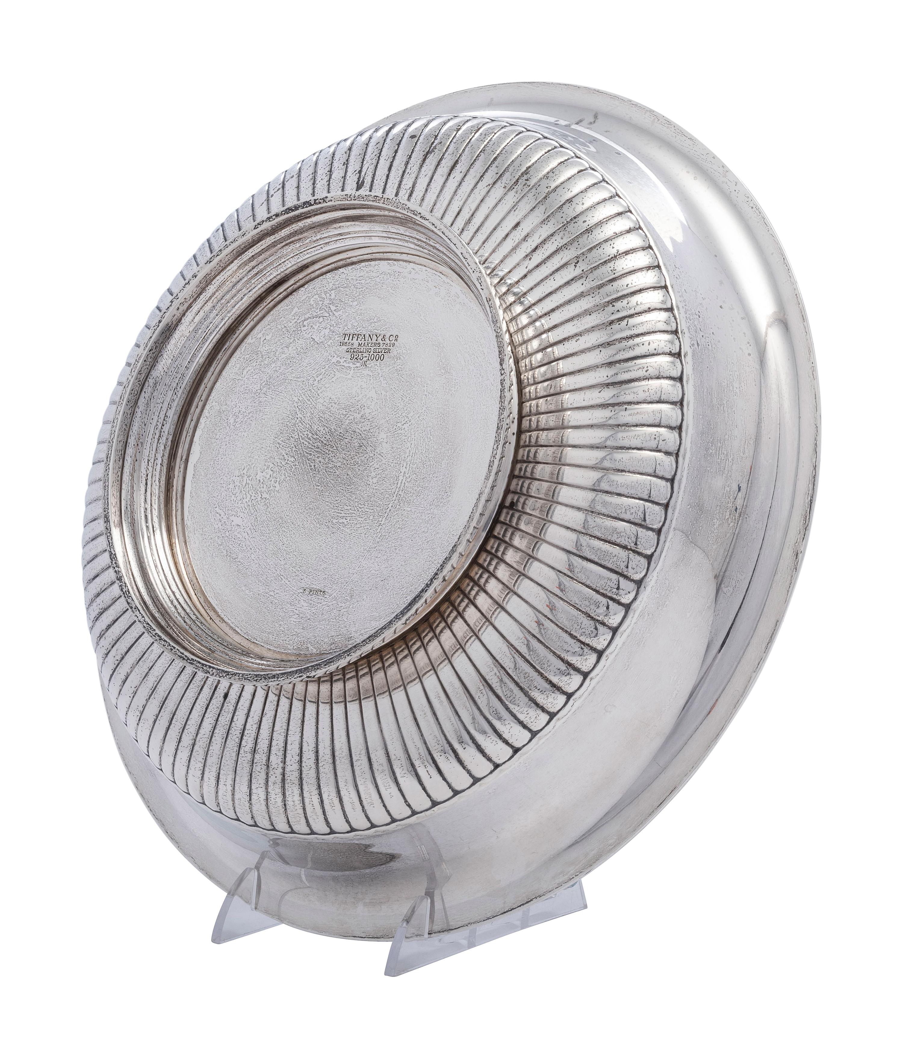 An American Silver Serving Bowl