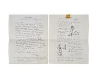 [Children's & Illustrated] Ardizzone, Edward. Group of 2 Autograph Letters