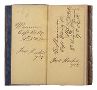 [CIVIL WAR]. Diary of Captain George Brennan, Co. M, New York 14th Heavy Artillery, 1865.