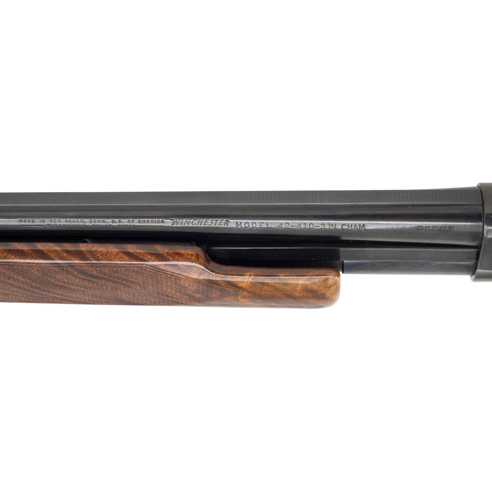**Winchester Model 42 Skeet Shotgun with Deluxe Wood, Solid Rib