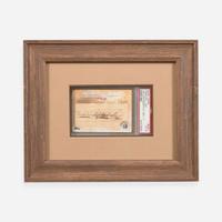 [Declaration of Independence] [Virginia] Lee, Francis Lightfoot Cut Signature