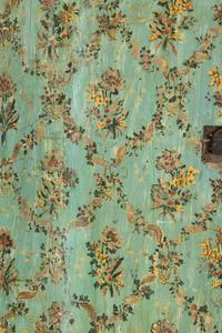 A North Italian Rococo Polychrome Painted Cabinet on Stand