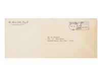 KING, Coretta Scott (1927-2006). Typed letter signed (“Coretta Scott King”) to Mr. S. Resnick. Atlanta, 31 October 1968. 1 page, 8vo, on Mrs. Martin Luther King Jr. letterhead .