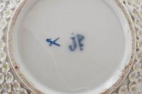 A Pair of Jacob Petit Porcelain Schneeballen Vases