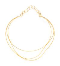TIFFANY & CO., ELSA PERETTI, YELLOW GOLD 'WAVE' NECKLACE