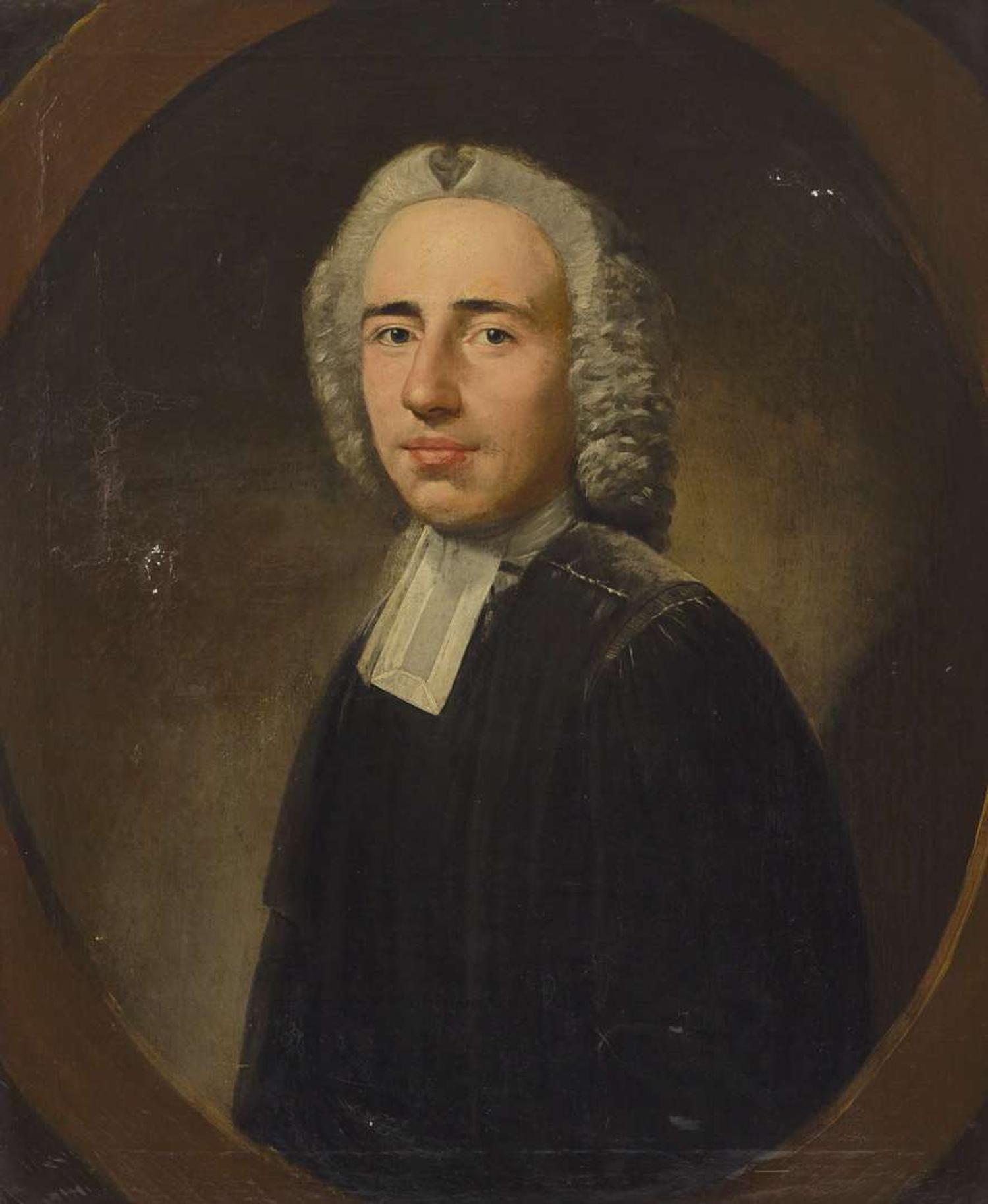 Attributed to Nathaniel Hone I (English, 1718-1784), A Pair of Portraits: Lady and Gentleman, circa 1741