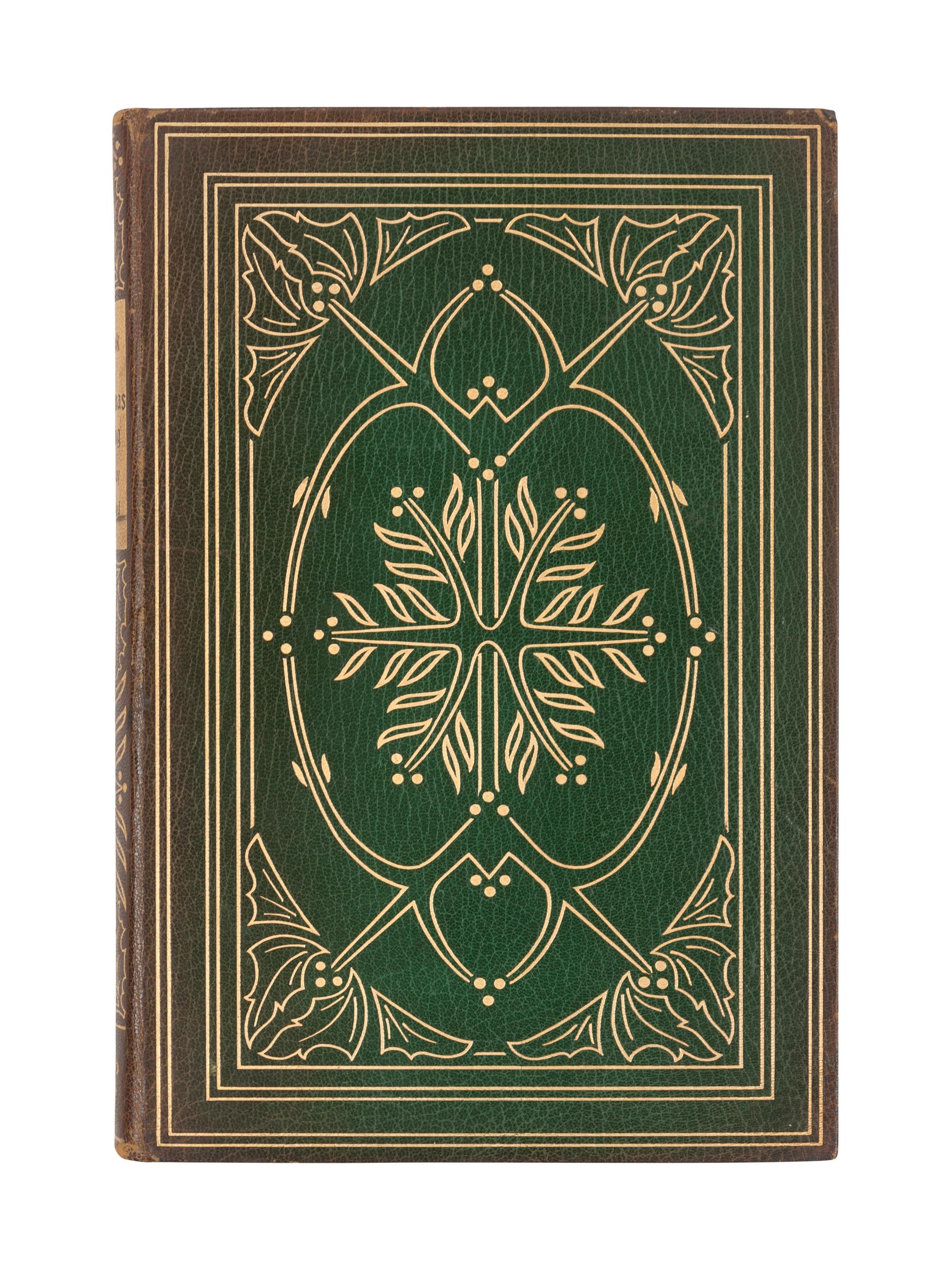 [MOUNTENEY BINDING]. THACKERAY, William Makepeace (1811-1863). A Book for Christmas Reading . Chicago: The Cuneo Press, 1947.