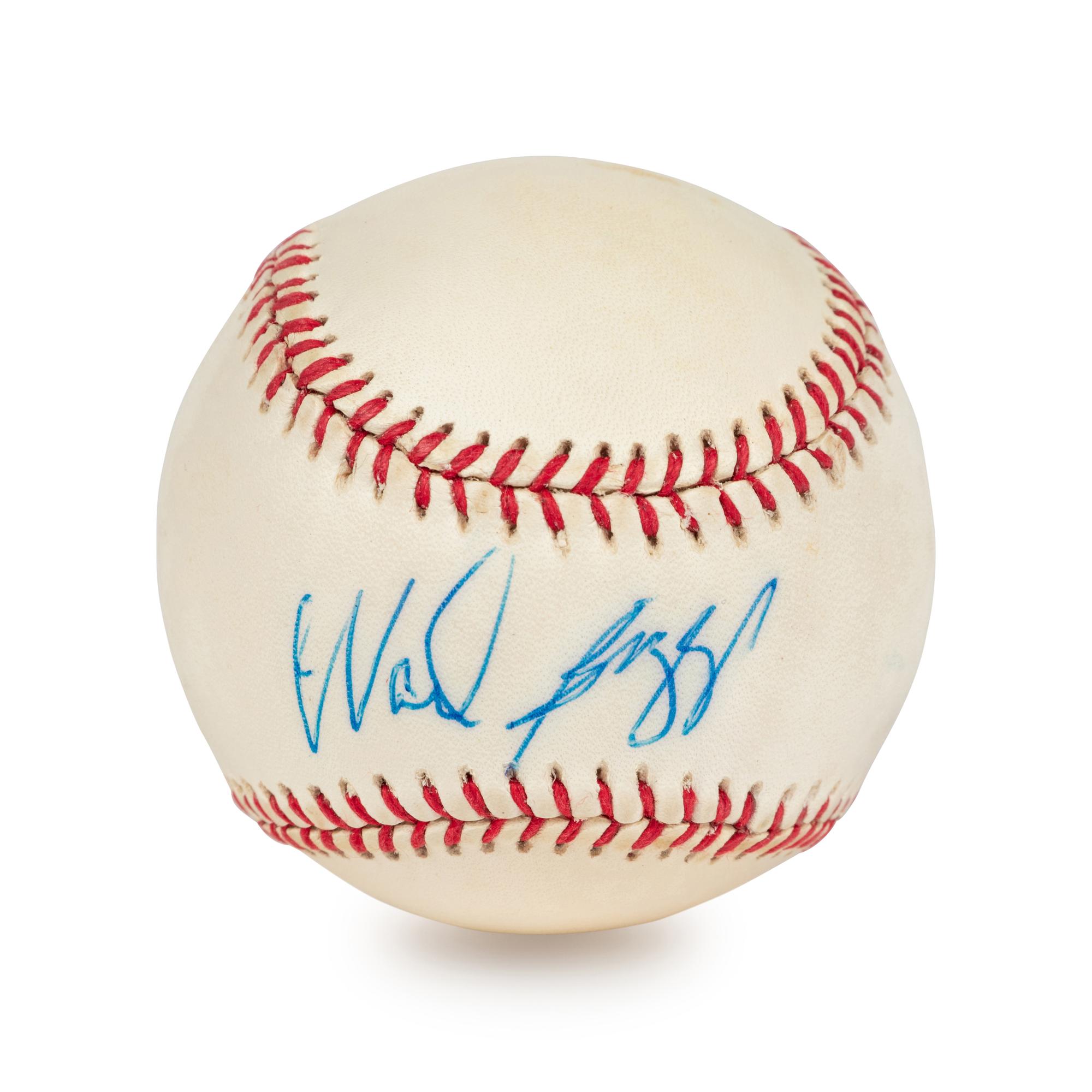 A Group of Nine 3,000 Career Hit Signed Autograph Baseballs (Beckett Authentication Services BAS Certified),