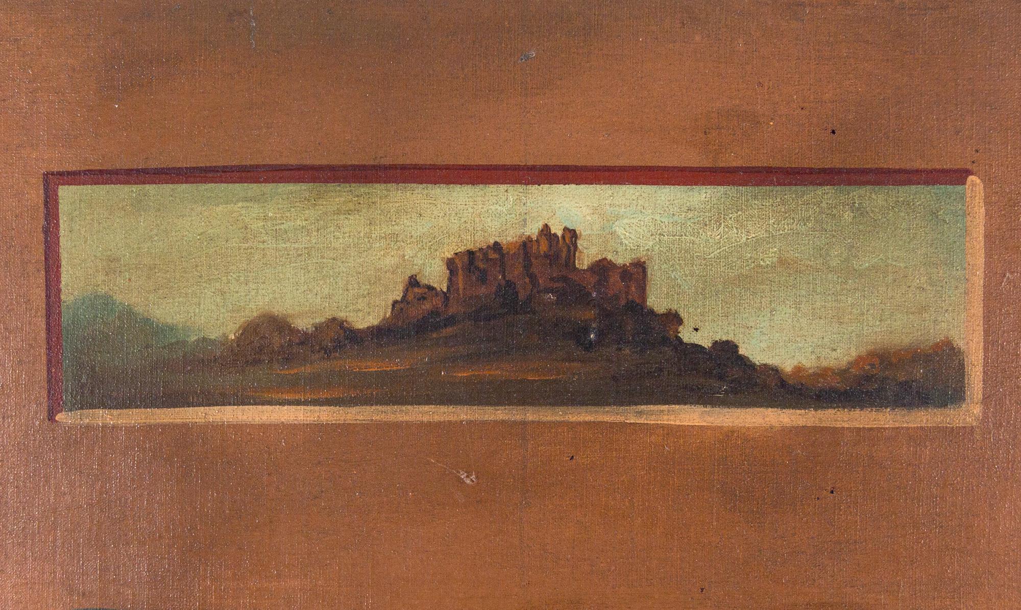 A Set of Four Neoclassical Painted Panels