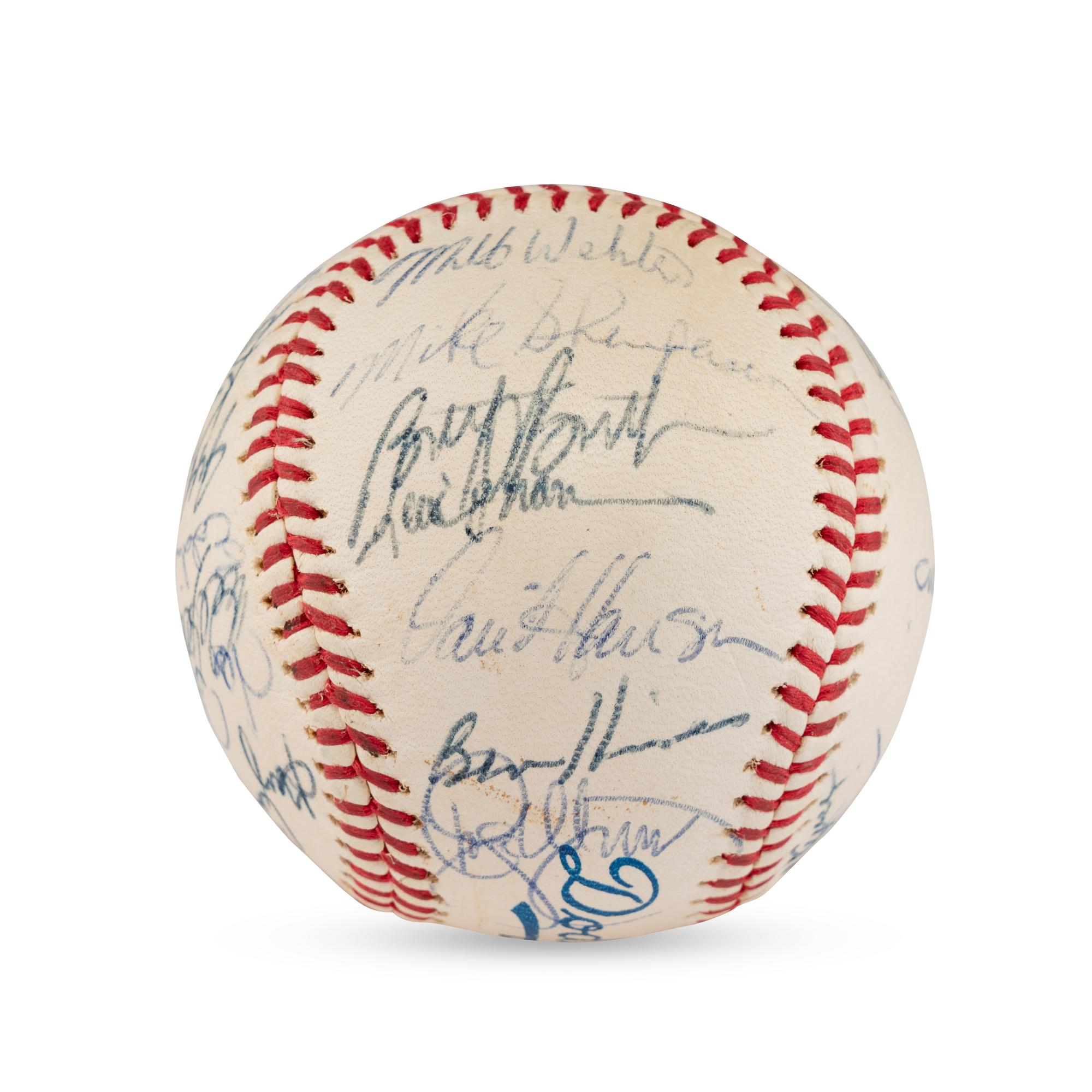 A 1991 Los Angeles Dodgers Team Signed Autograph Baseball (Beckett Authentication Services Letter of Authenticity)