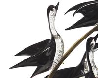 Murano Glass Flying bird sculpture