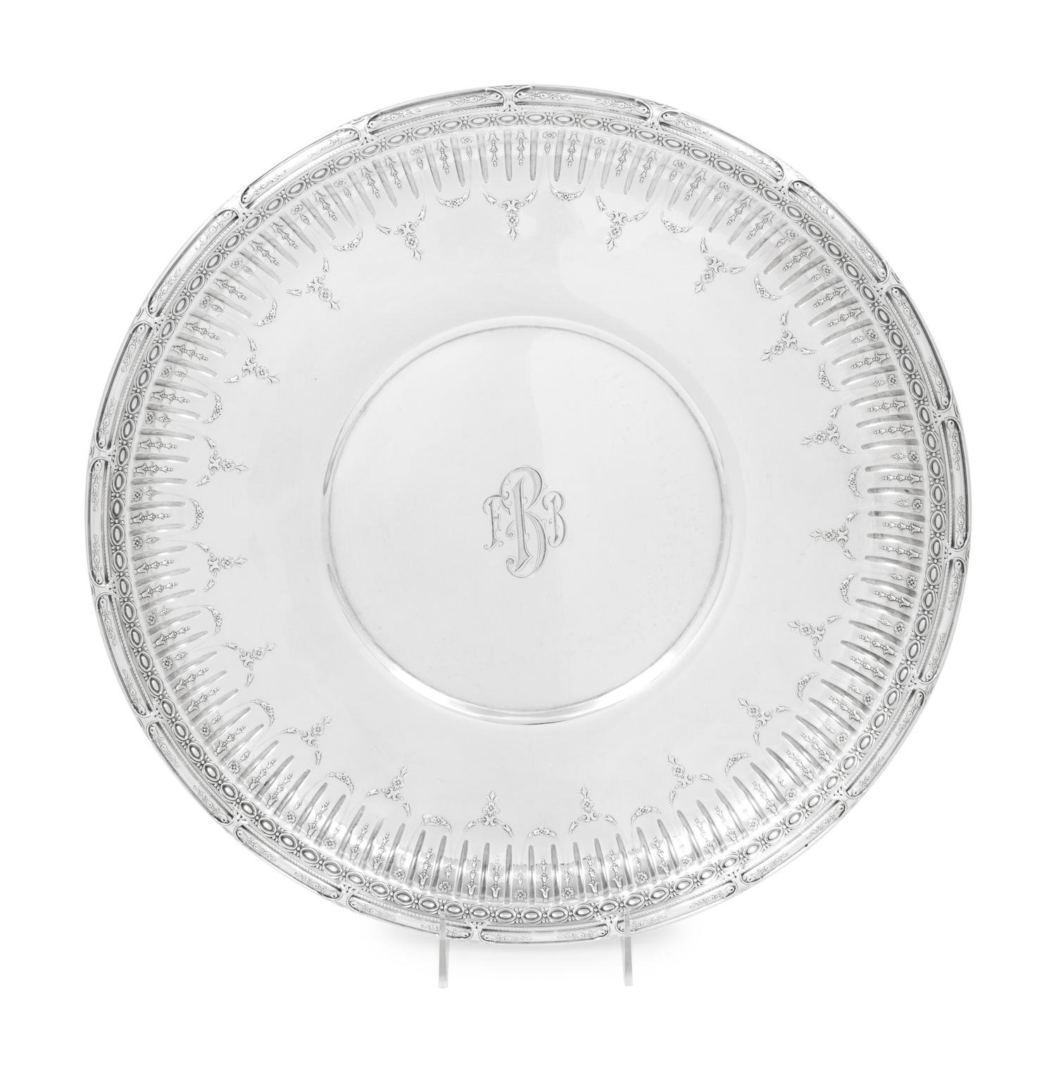 An American Silver Serving Dish