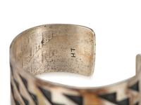 Navajo and Hopi Silver Overlay Jewelry