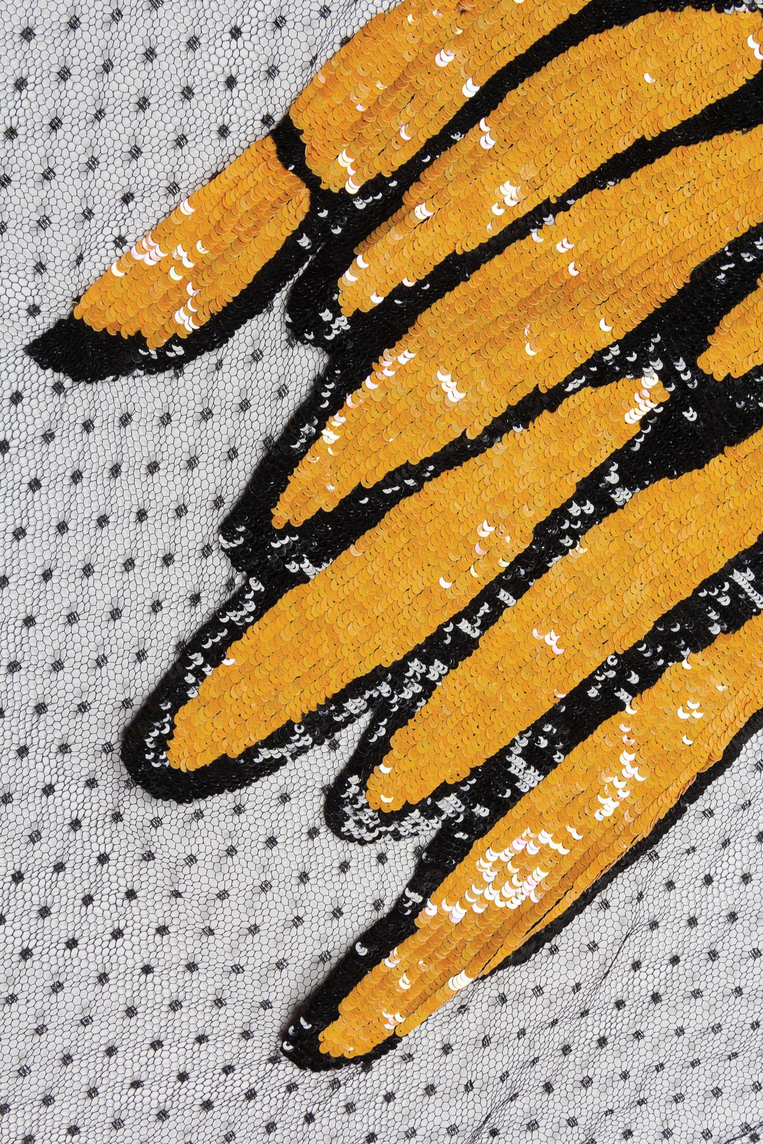 Seven Geoffrey Beene Embroidery Samples, 1980-90s