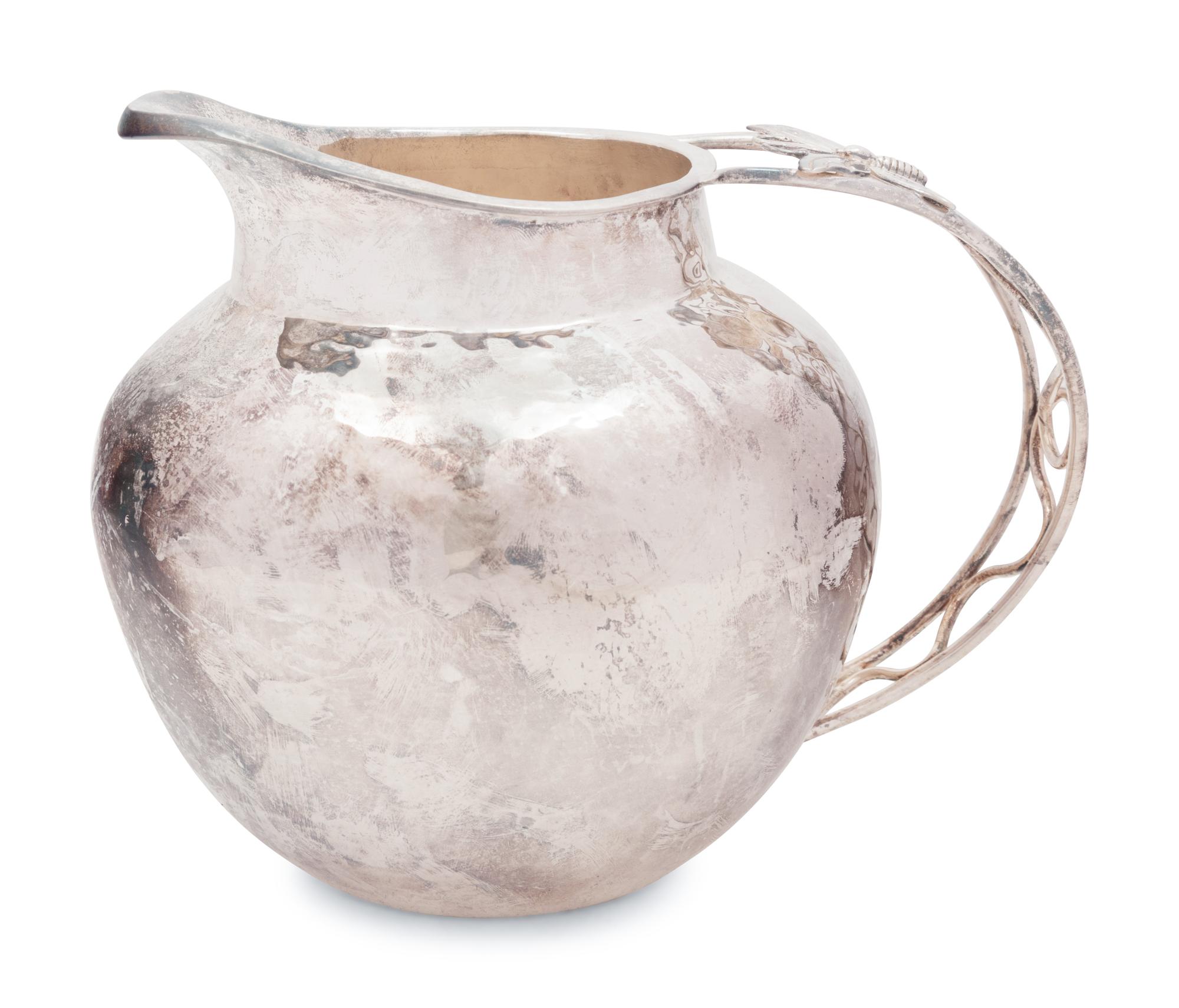 An Emilia Castillo Silver-Plate Pitcher