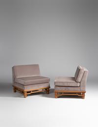 Pair of Lounge Chairs, Baker Furniture, USA