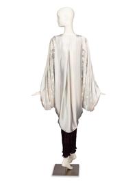 Charles & Patricia Lester, Devoré Topper & Pleated Silk Skirt Ensemble