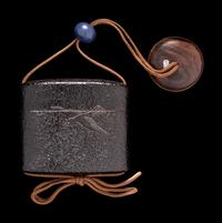 Two Japanese Tobacco Boxes, Tonkotsu