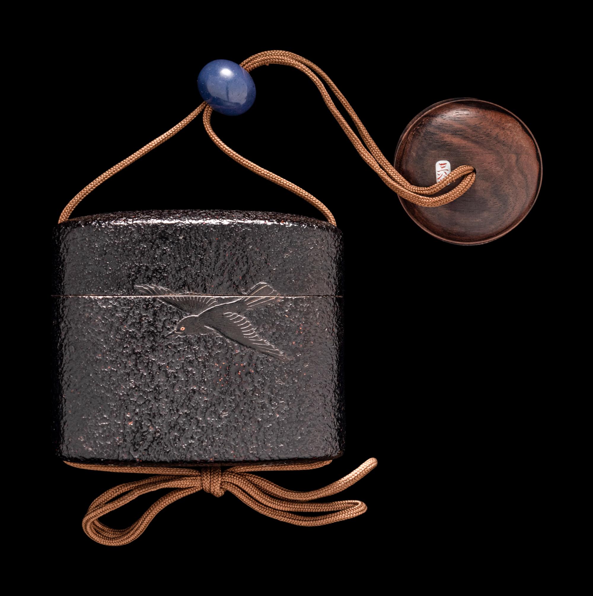 Two Japanese Tobacco Boxes, Tonkotsu