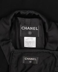 Chanel Quilted Skirt Suit Trimmed in Satin, Fall 2006