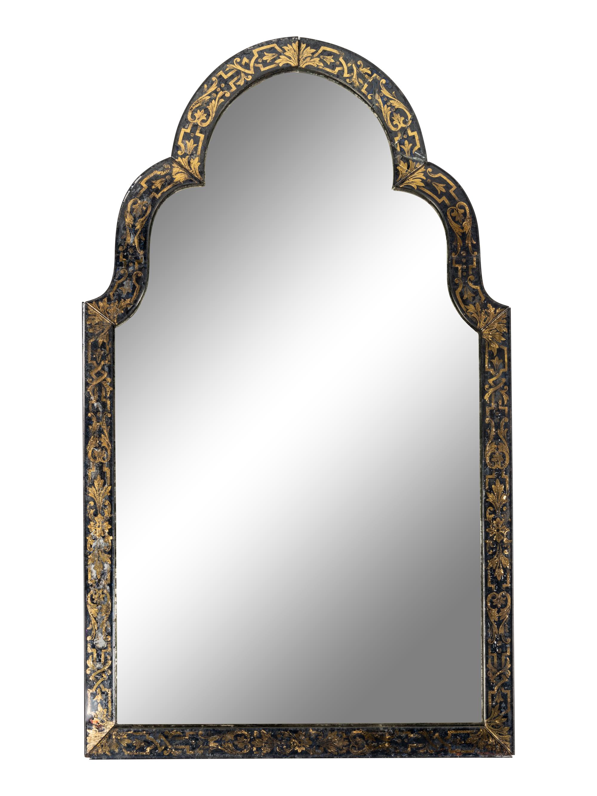 An Italian Églomisé Mirror
