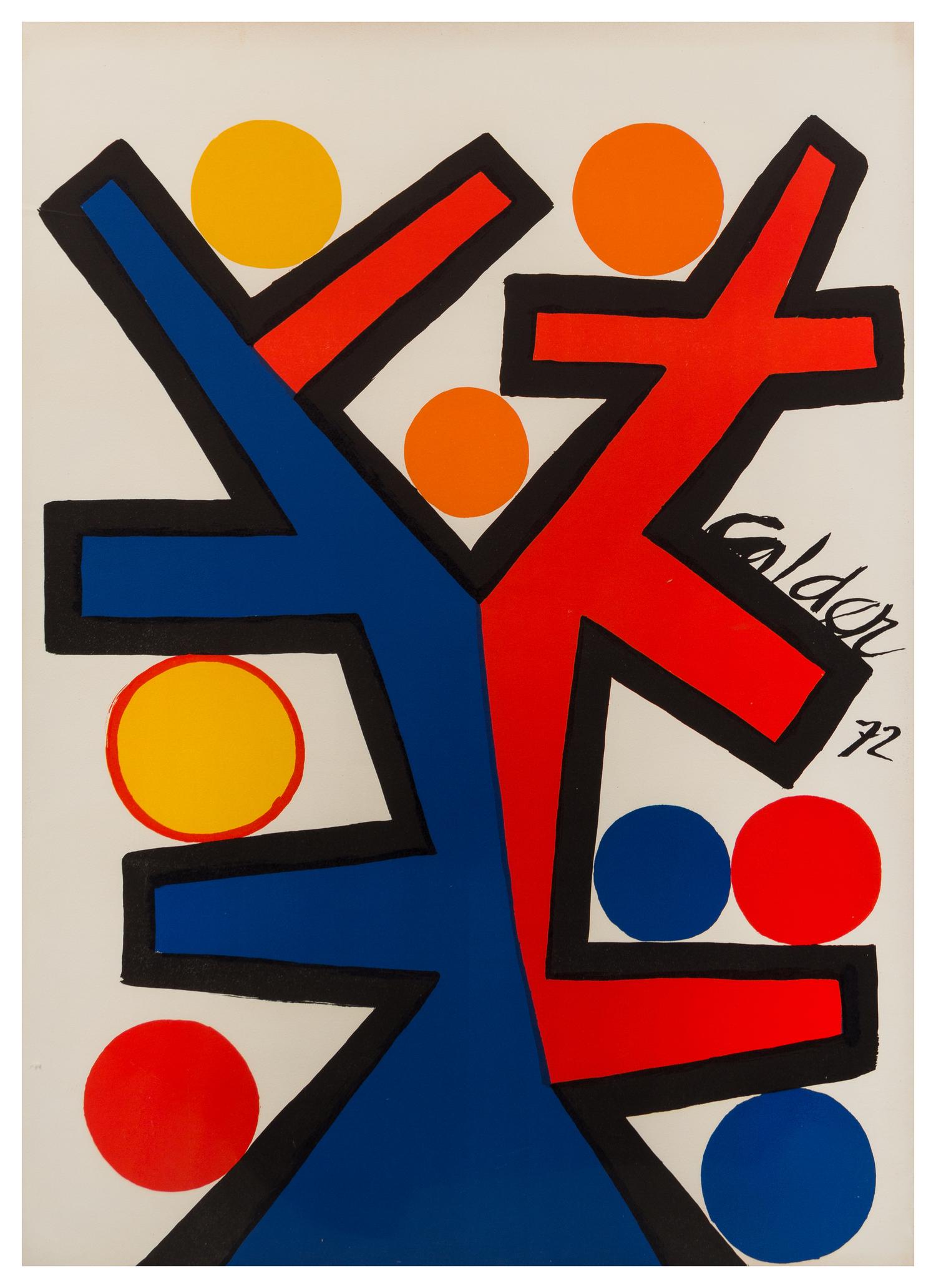 Alexander Calder, (American, 1898-1976), Abstract Composition