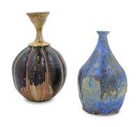 Two Studio Pottery Vases