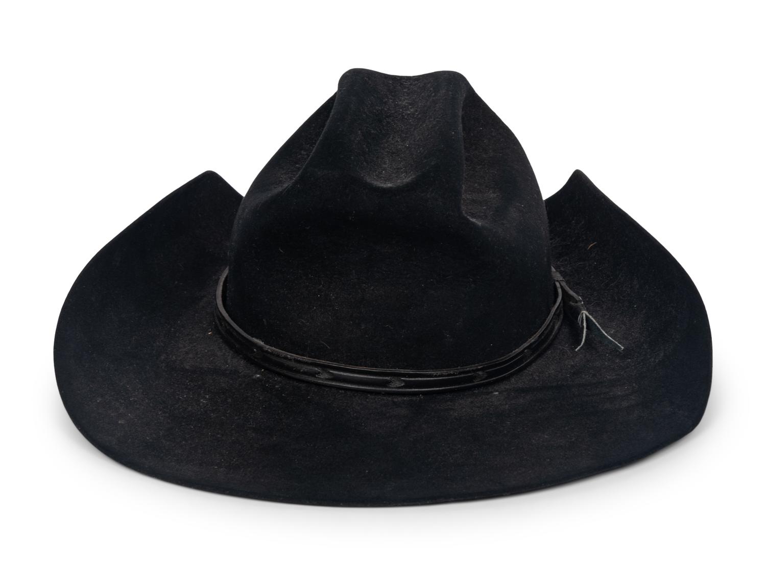 A Stetson Hat Monogramed M.K.A