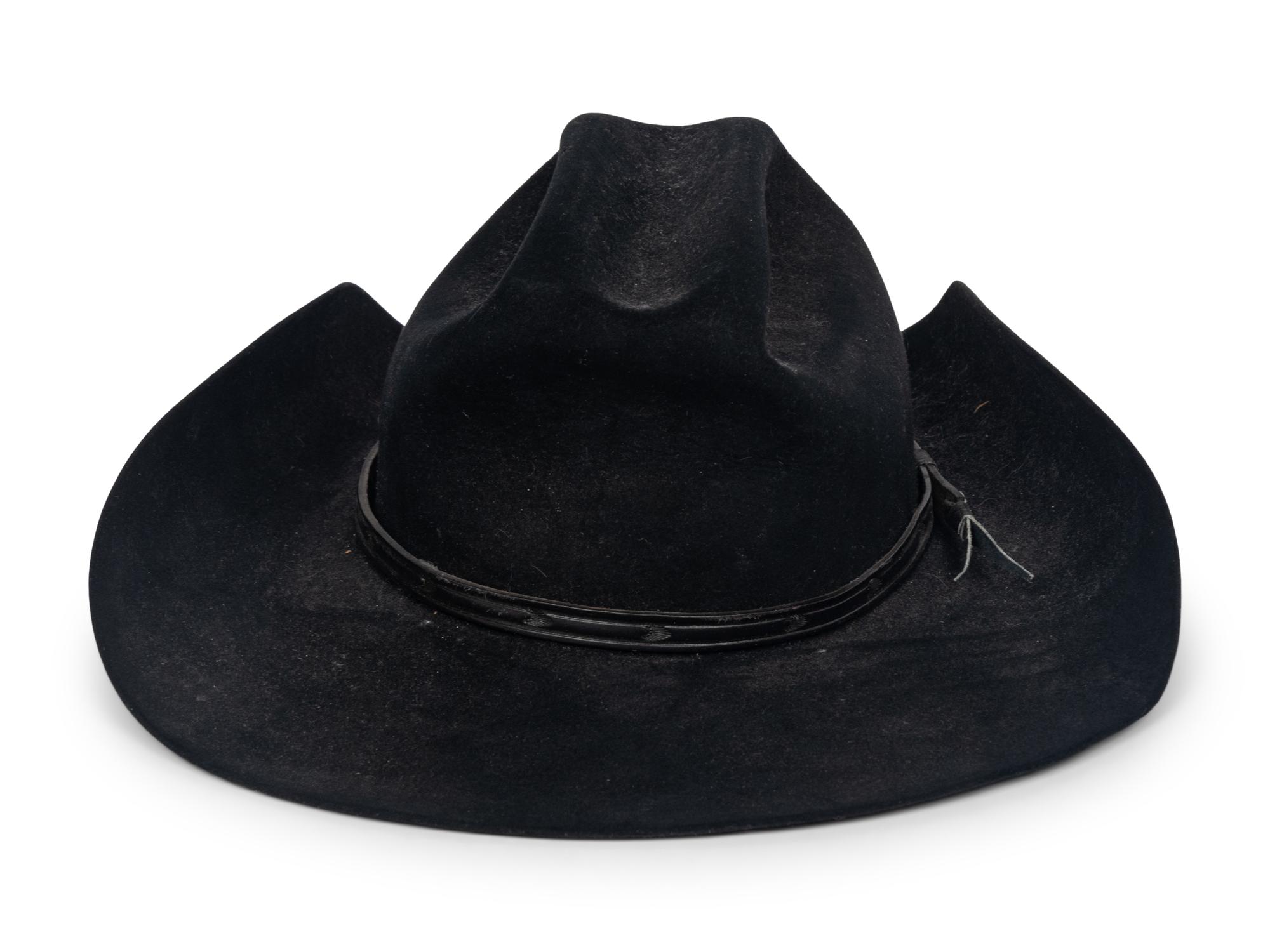 A Stetson Hat Monogramed M.K.A